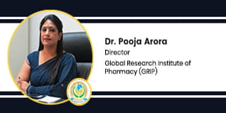 Global Research Institute of Pharmacy (GRIP), Director: Dr. Pooja Arora Interview